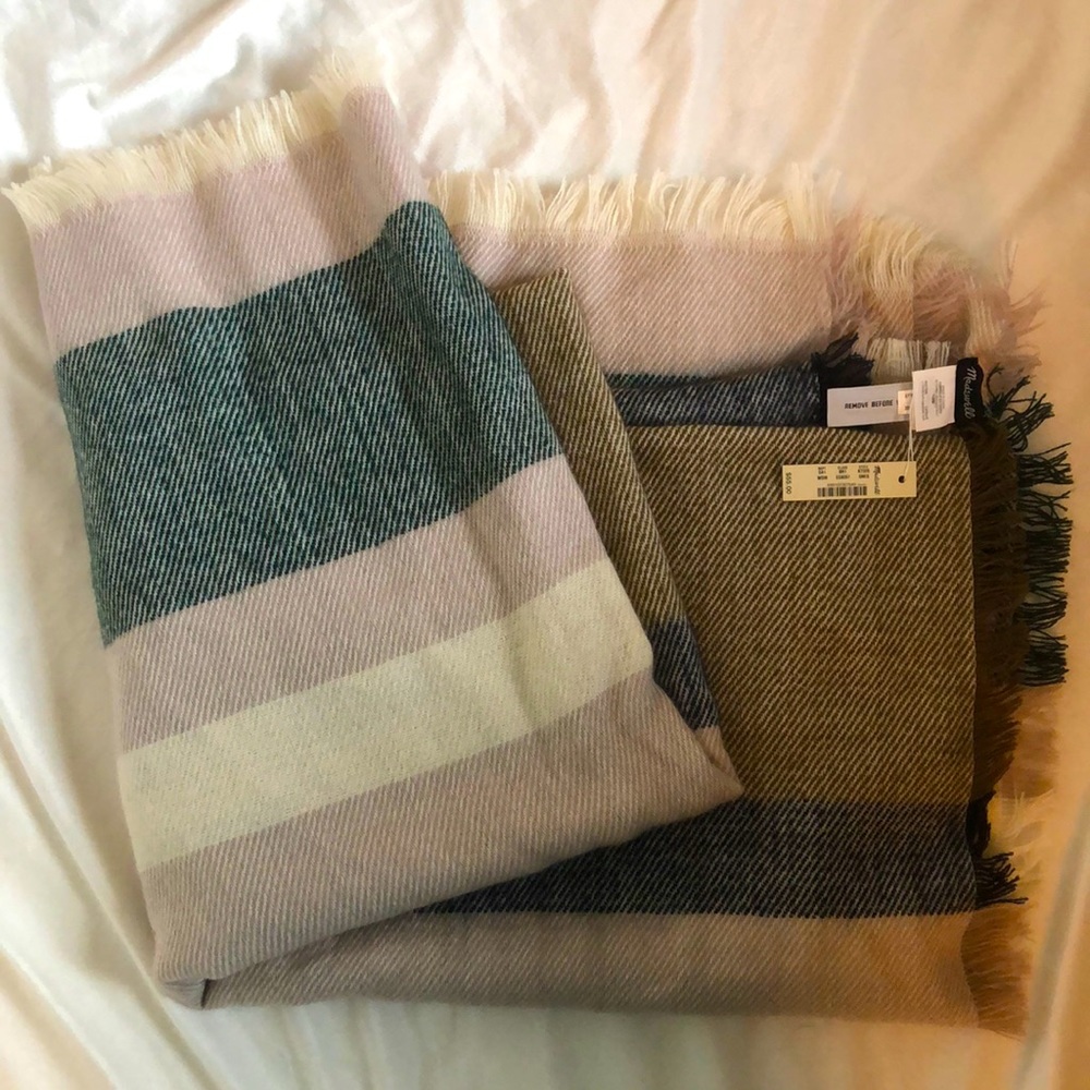 Madewell scarf/shawl.  Approx 48”x48”.  Super soft.  New with tags.